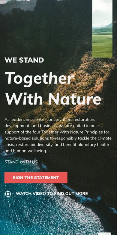 Together With Nature on mobile