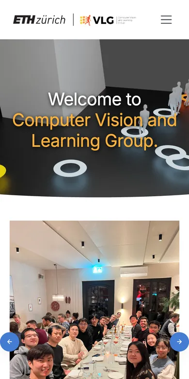 Computer Vision and Learning Group on mobile